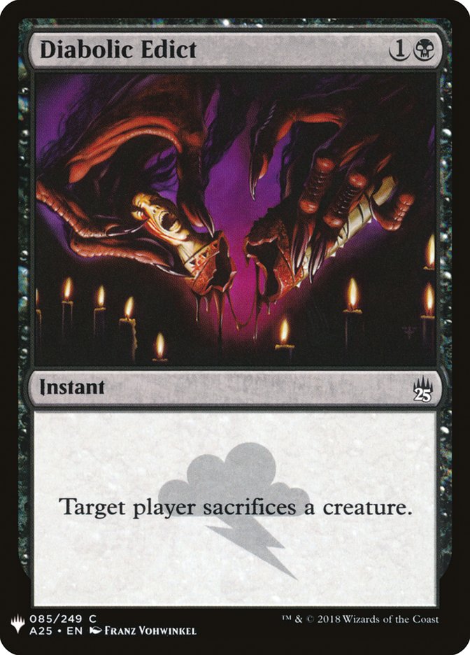 Diabolic Edict [Mystery Booster] | Local Legends
