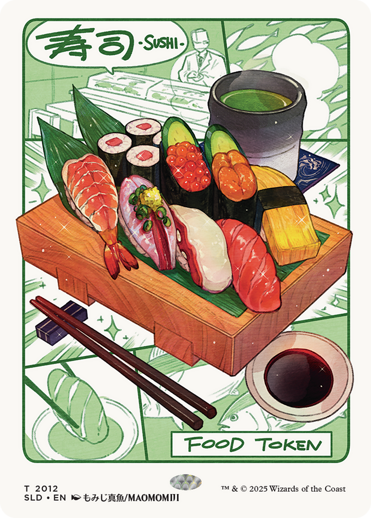 Food Token (2012) (Rainbow Foil) [Secret Lair Drop Series] | Local Legends