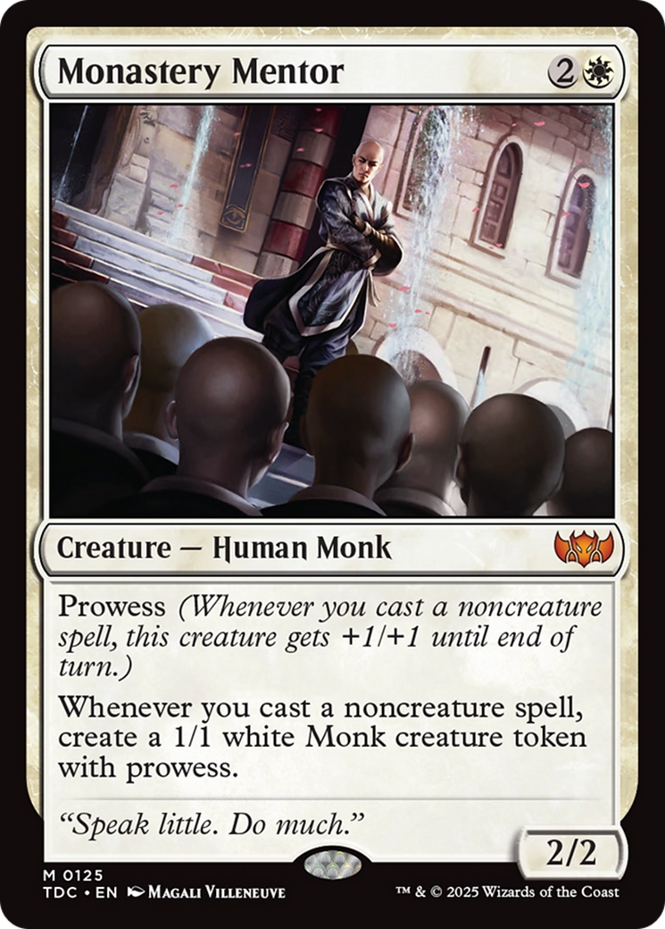 Monastery Mentor [Tarkir: Dragonstorm Commander] | Local Legends