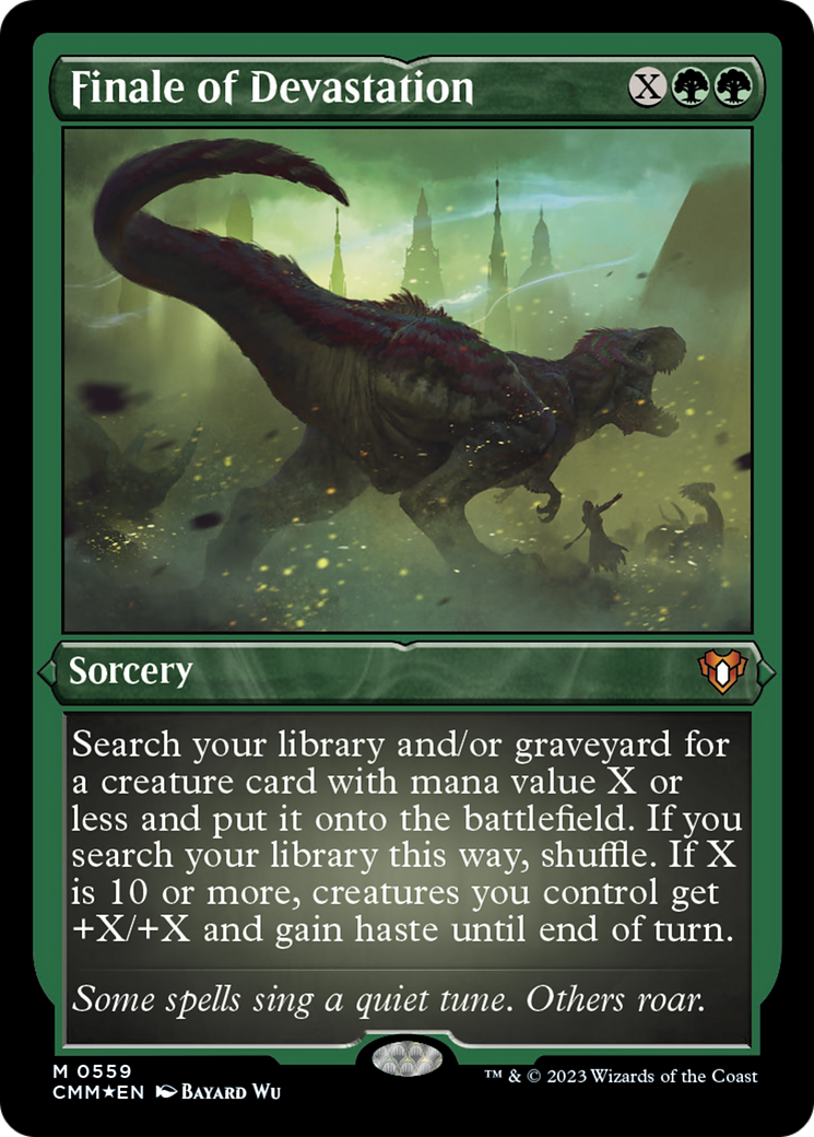 Finale of Devastation (Foil Etched) [Commander Masters] | Local Legends