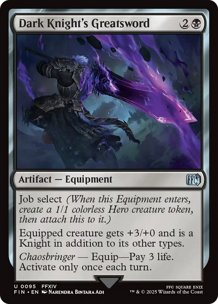Dark Knight's Greatsword [FINAL FANTASY] | Local Legends