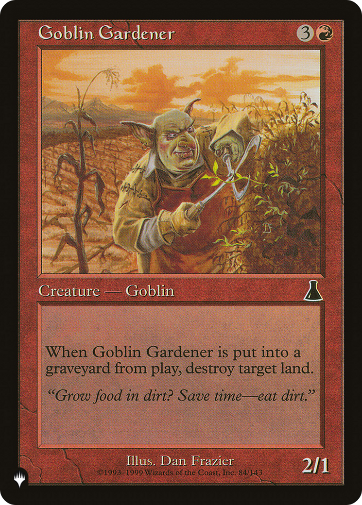 Goblin Gardener [The List] | Local Legends