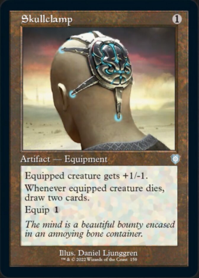 Skullclamp (Retro) [The Brothers' War Commander] | Local Legends