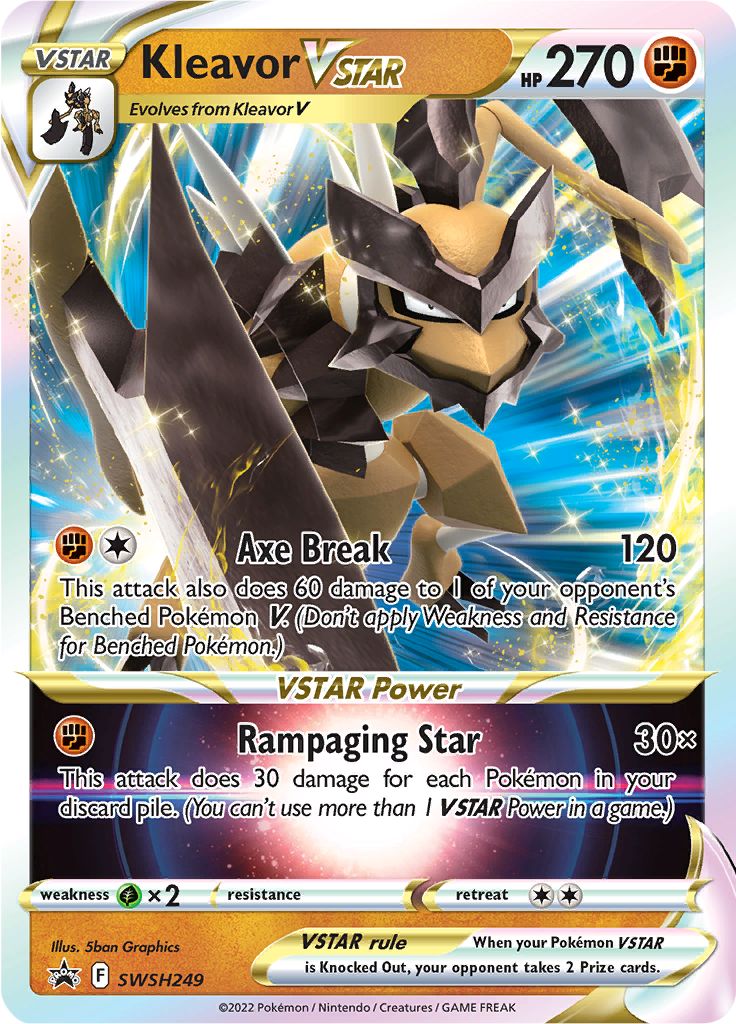 Kleavor VSTAR (SWSH249) (Jumbo Card) [Sword & Shield: Black Star Promos] | Local Legends
