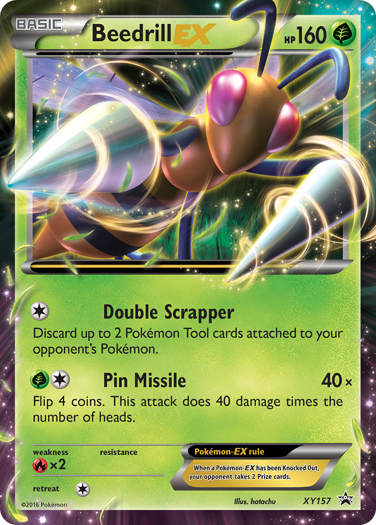 Beedrill EX (XY157) [XY: Black Star Promos] | Golgari Games