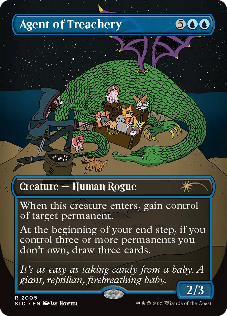 Agent of Treachery (Rainbow Foil) [Secret Lair Drop Series] | Local Legends