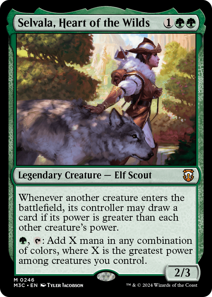 Selvala, Heart of the Wilds (Ripple Foil) [Modern Horizons 3 Commander] | Local Legends