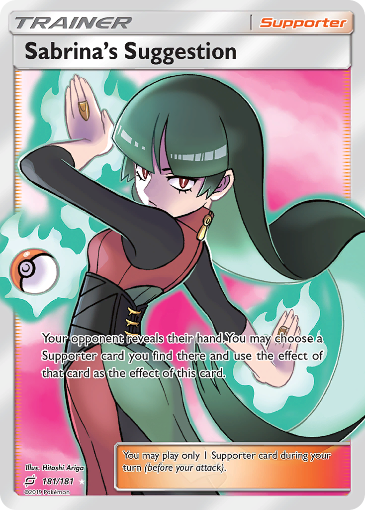 Sabrina's Suggestion (181/181) [Sun & Moon: Team Up] | Local Legends