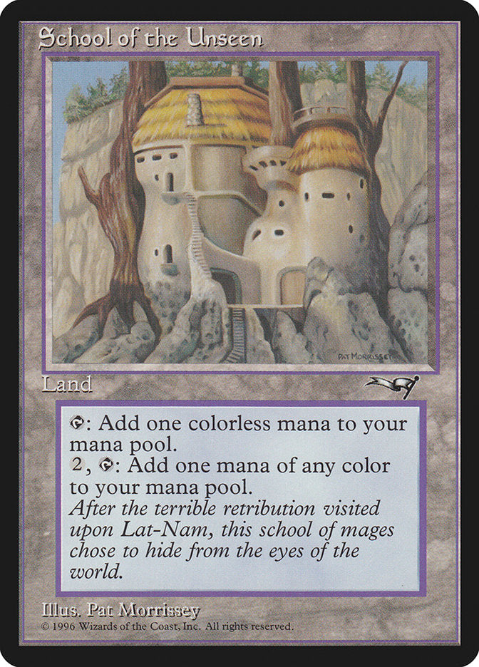 School of the Unseen [Alliances] | Local Legends