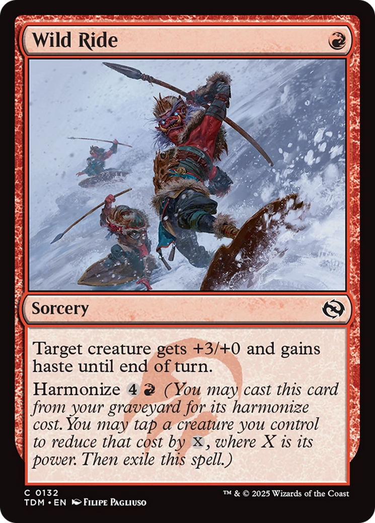 Wild Ride [Tarkir: Dragonstorm] | Local Legends