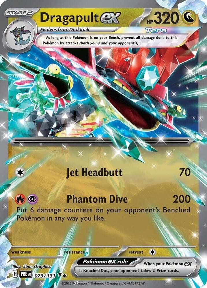 Dragapult ex (073/131) [Scarlet & Violet: Prismatic Evolutions] | Local Legends