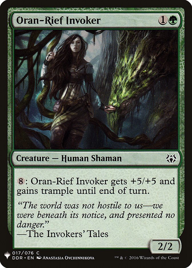 Oran-Rief Invoker [Mystery Booster] | Local Legends