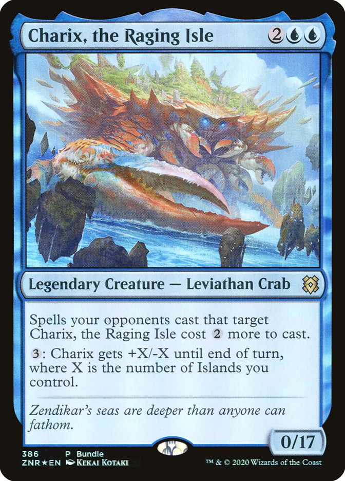 Charix, the Raging Isle (386) [Zendikar Rising Promos] | Local Legends