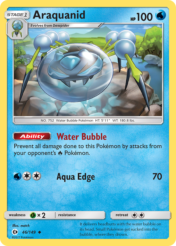 Araquanid (46/149) [Sun & Moon: Base Set] | Local Legends