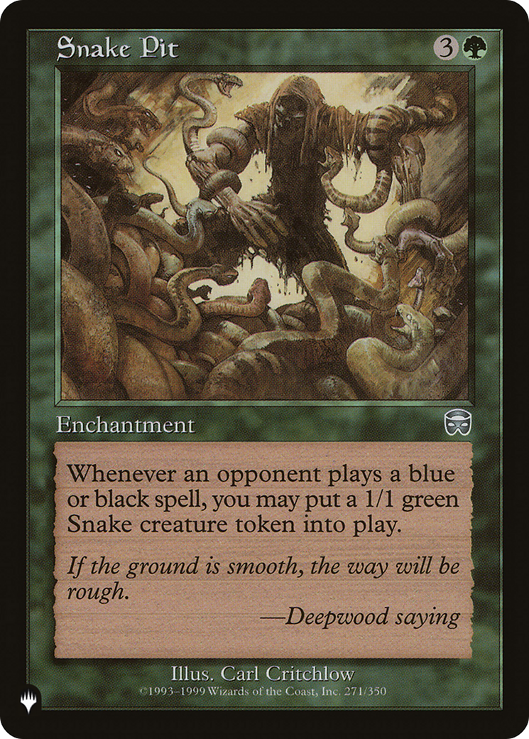 Snake Pit [The List] | Local Legends