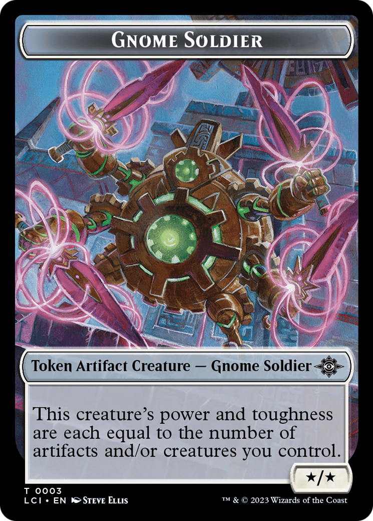 Map // Gnome Soldier Double-Sided Token [The Lost Caverns of Ixalan Tokens] | Local Legends