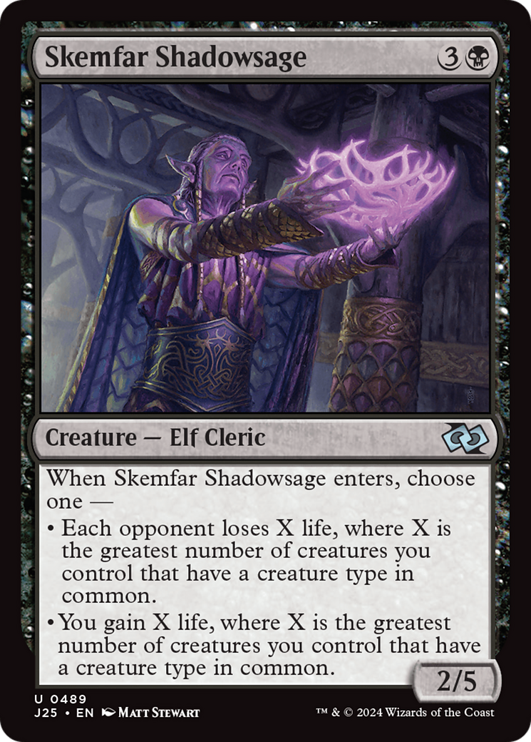 Skemfar Shadowsage [Foundations Jumpstart] | Local Legends