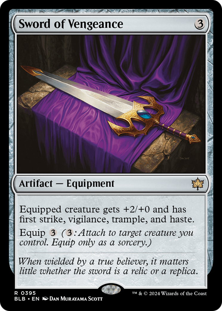 Sword of Vengeance [Bloomburrow] | Local Legends