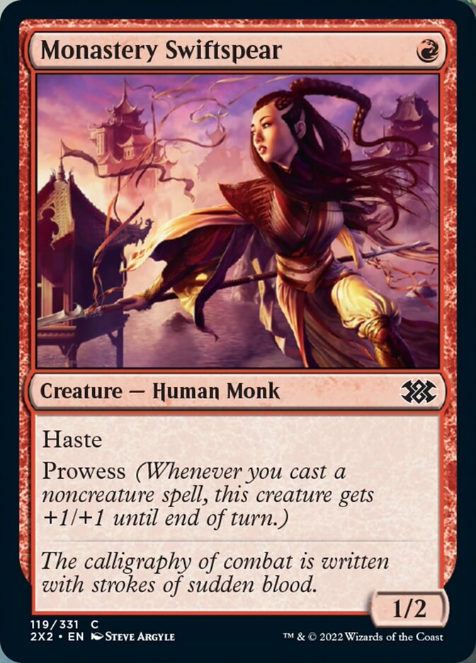 Monastery Swiftspear [Double Masters 2022] | Local Legends