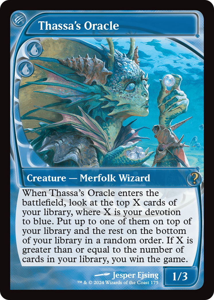 Thassa's Oracle (Future Sight) [Mystery Booster 2] | Local Legends