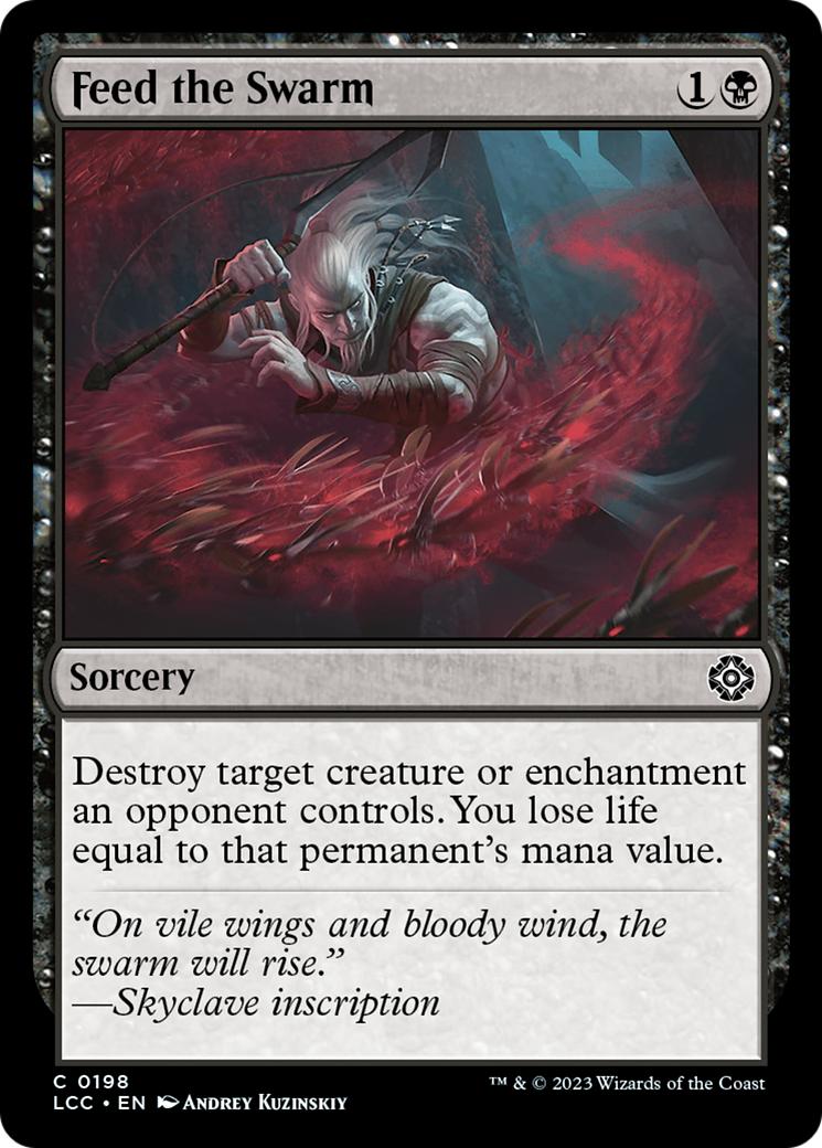 Feed the Swarm [The Lost Caverns of Ixalan Commander] | Local Legends