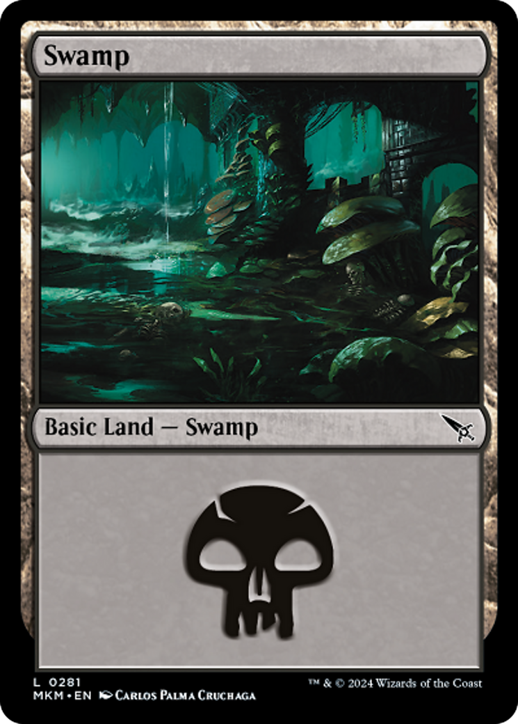 Swamp (0281) [Murders at Karlov Manor] | Golgari Games