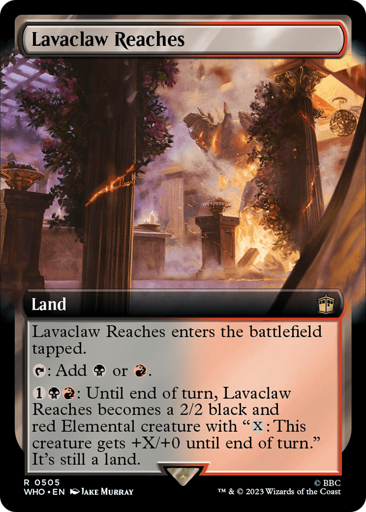 Lavaclaw Reaches (Extended Art) [Doctor Who] | Local Legends