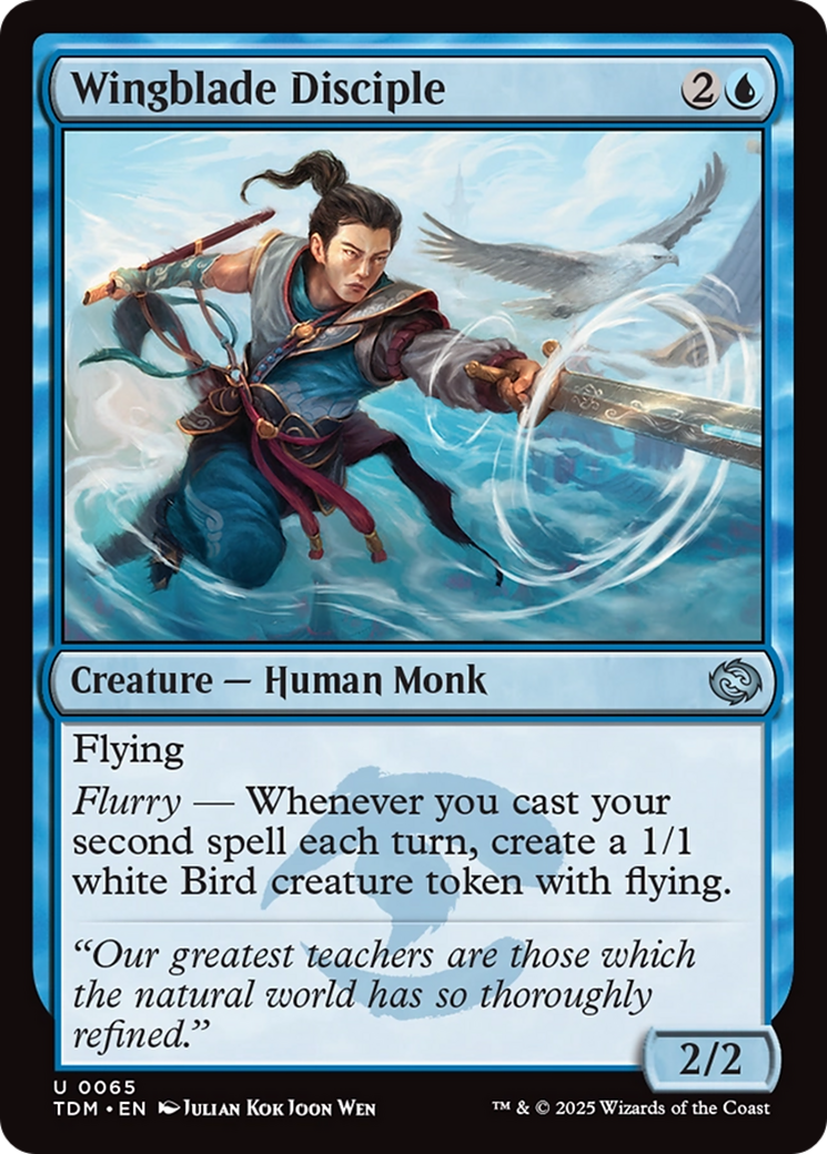 Wingblade Disciple [Tarkir: Dragonstorm] | Local Legends