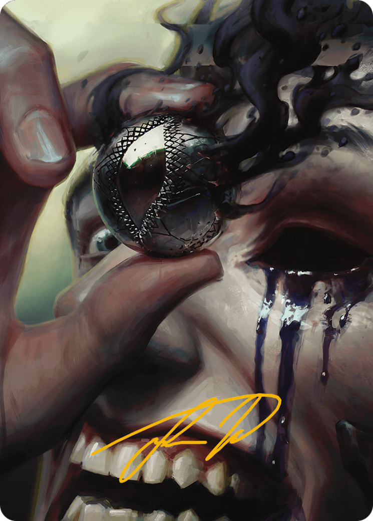Jet Medallion Art Card (Gold-Stamped Signature) [Modern Horizons 3 Art Series] | Local Legends