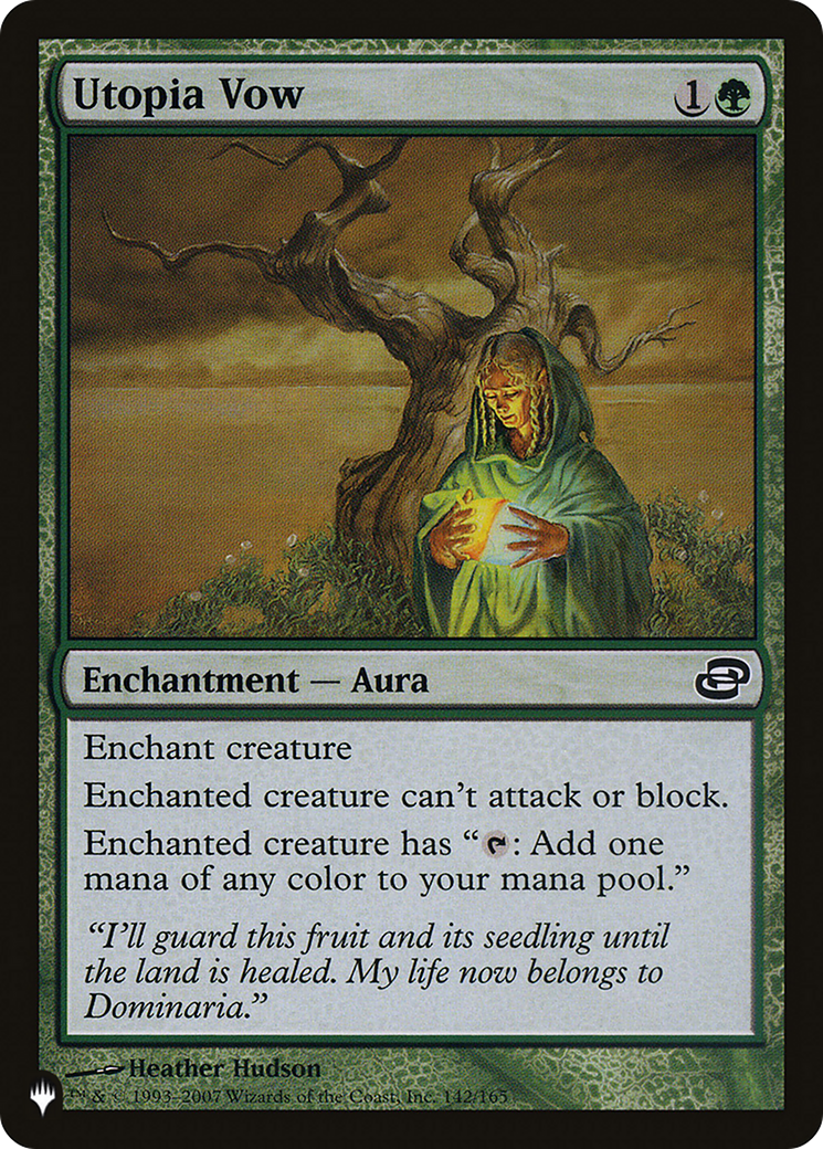Utopia Vow [The List] | Local Legends