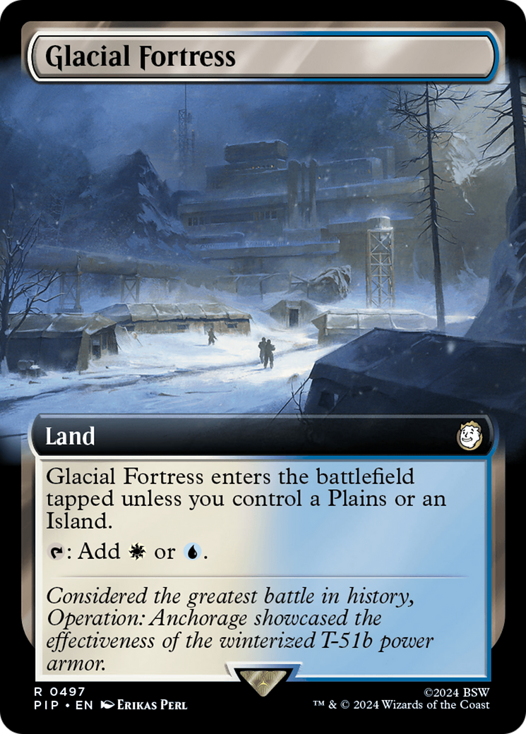 Glacial Fortress (Extended Art) [Fallout] | Local Legends