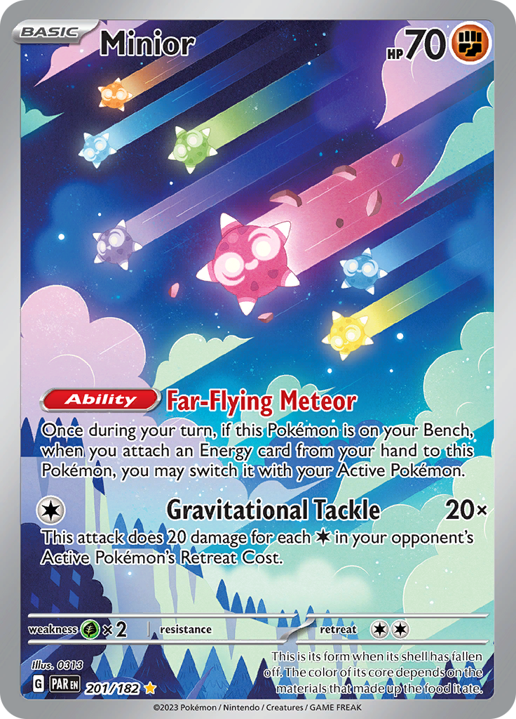 Minior (201/182) [Scarlet & Violet: Paradox Rift] | Local Legends