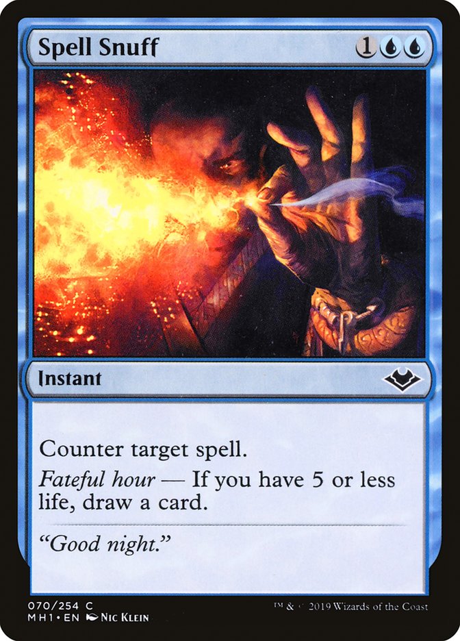 Spell Snuff [Modern Horizons] | Local Legends