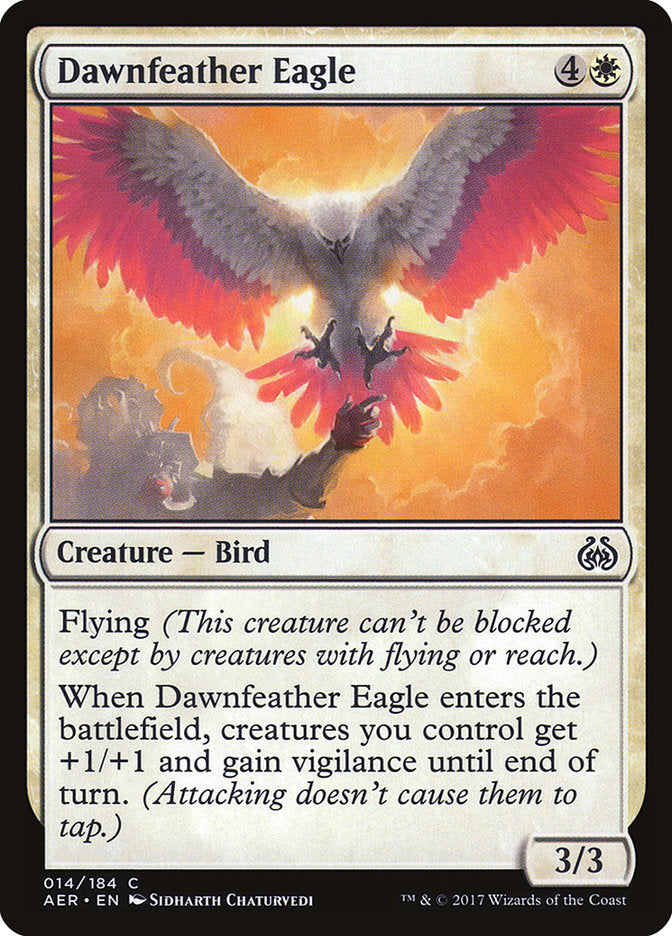 Dawnfeather Eagle (Intro Pack) [Aether Revolt Promos] | Local Legends
