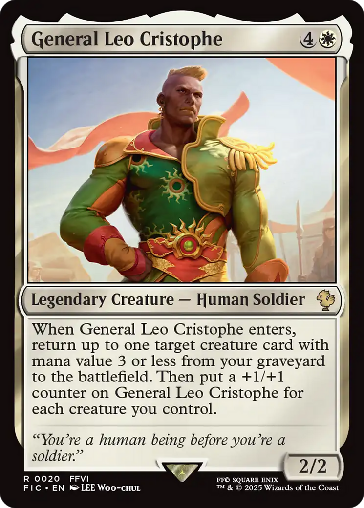 General Leo Cristophe [FINAL FANTASY Commander] | Local Legends