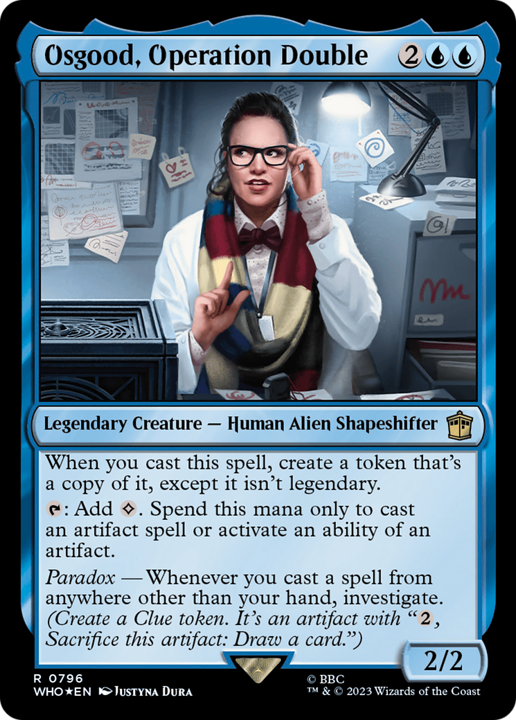 Osgood, Operation Double (Surge Foil) [Doctor Who] | Local Legends