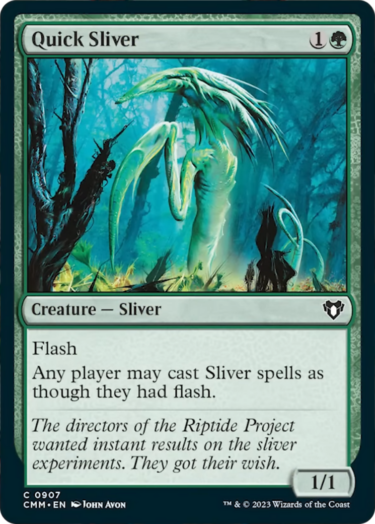 Quick Sliver [Commander Masters] | Local Legends