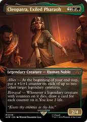 Cleopatra, Exiled Pharaoh (Borderless) [Assassin's Creed] | Golgari Games