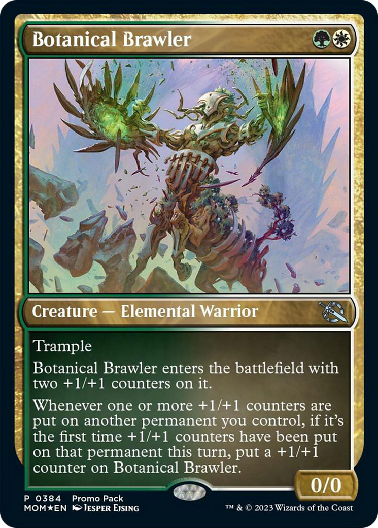 Botanical Brawler (Promo Pack) [March of the Machine Promos] | Local Legends