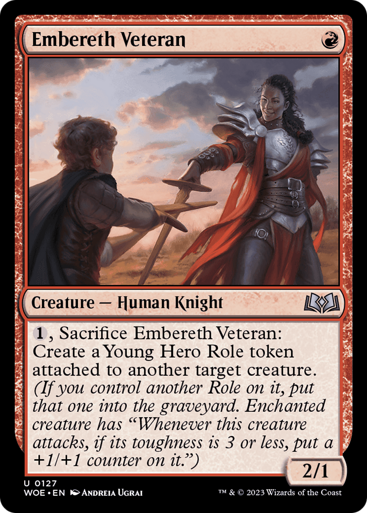 Embereth Veteran [Wilds of Eldraine] | Local Legends