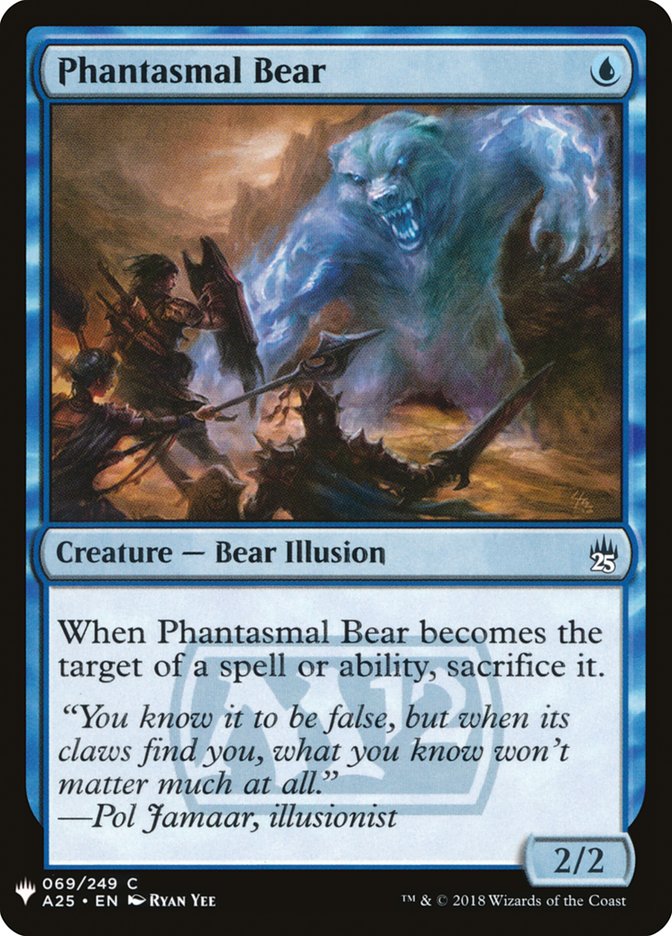 Phantasmal Bear [Mystery Booster] | Local Legends