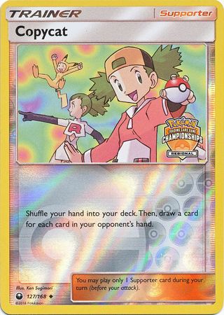 Copycat (127/168) (Regional Championship Promo) [Sun & Moon: Celestial Storm] | Local Legends