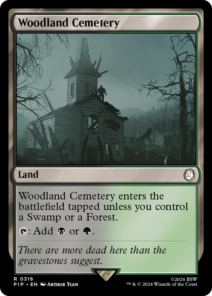 Woodland Cemetery [Fallout] | Golgari Games