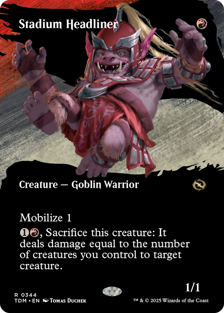 Stadium Headliner (Borderless) [Tarkir: Dragonstorm] | Local Legends