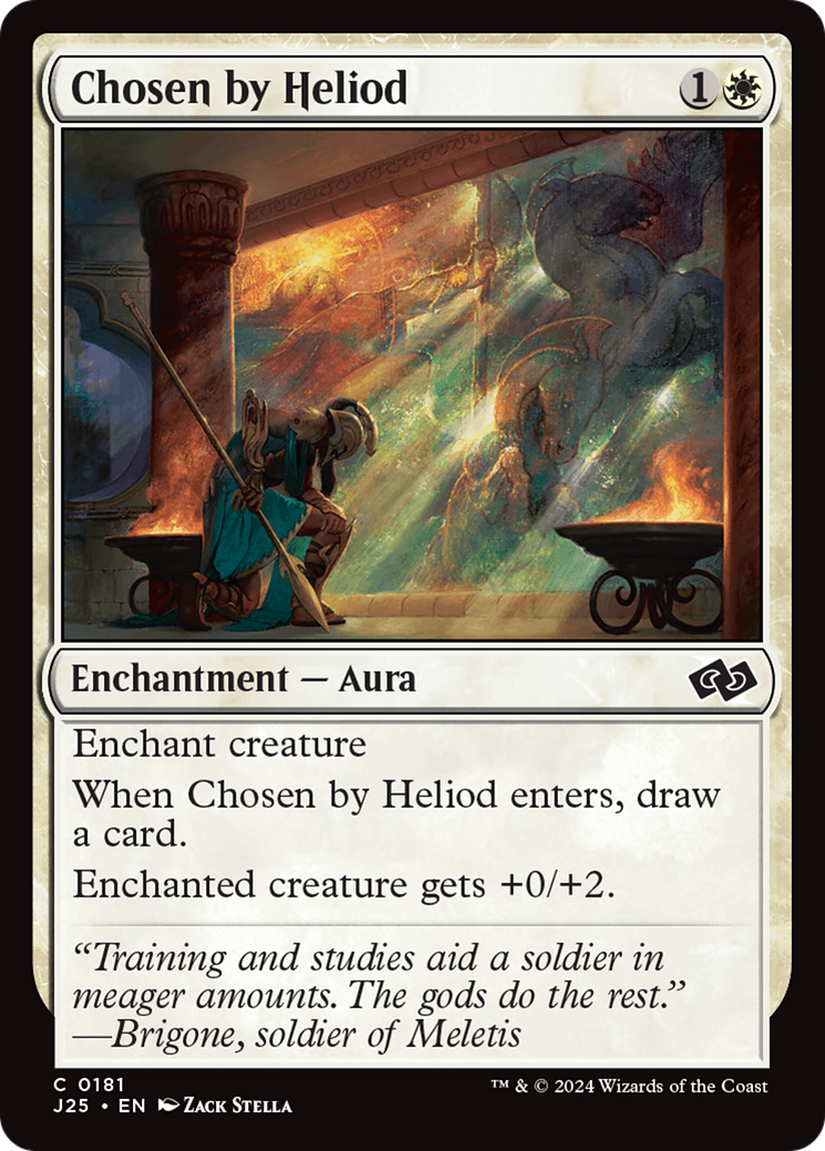 Chosen by Heliod [Foundations Jumpstart] | Local Legends