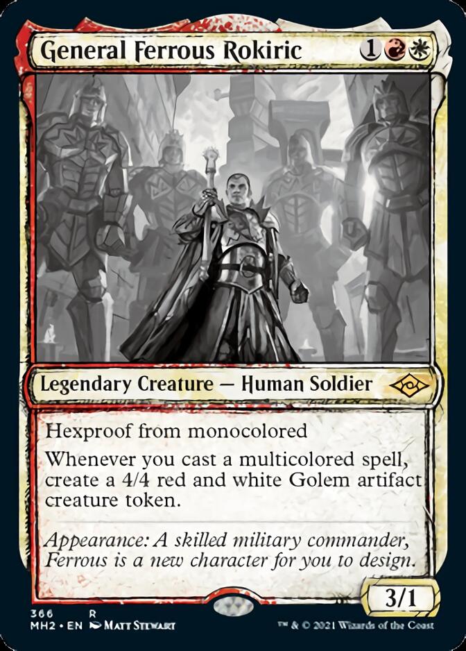 General Ferrous Rokiric (Sketch) [Modern Horizons 2] | Golgari Games