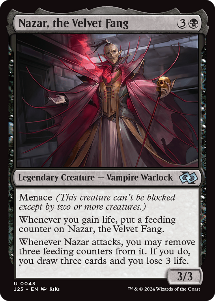 Nazar, the Velvet Fang (Anime) [Foundations Jumpstart] | Local Legends