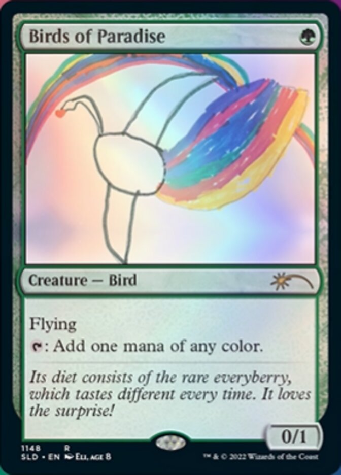 Birds of Paradise (1148) [Secret Lair Drop Series] | Local Legends