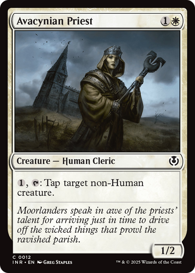 Avacynian Priest [Innistrad Remastered] | Local Legends