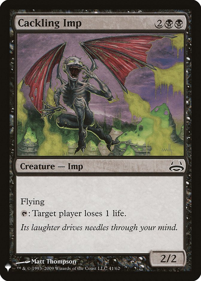 Cackling Imp [Mystery Booster] | Local Legends